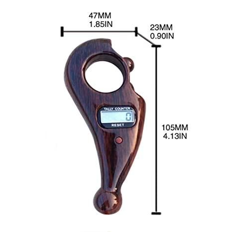 Manual Finger Rotating Digital Tally Counter – Track Everything with One Click!